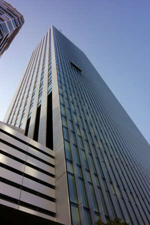 Modern architectural pattern in the city that shakes the super futureの写真素材