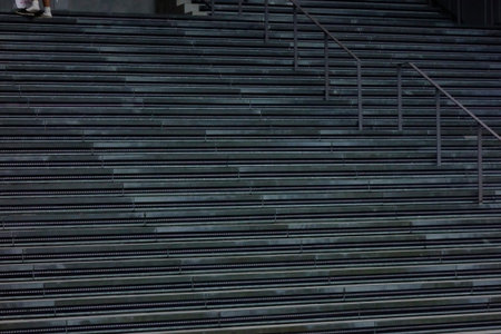 Stairs in Shibuya, Tokyo, Japan, staircase arrangementの写真素材