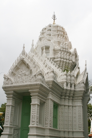 The White Castle was built on the side for a long time.の写真素材