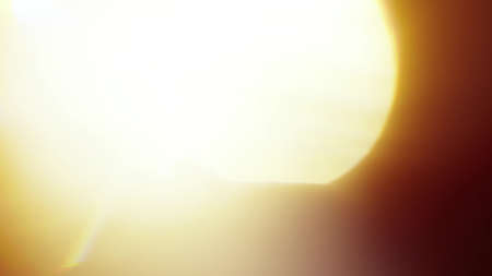 Real Lens Flare Shot in Studio over Blackの写真素材