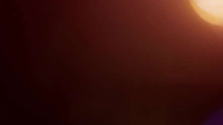 Real Lens Flare Shot in Studio over Black