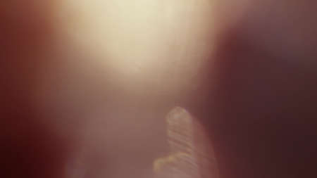 Real Lens Flare Shot in Studio over Black