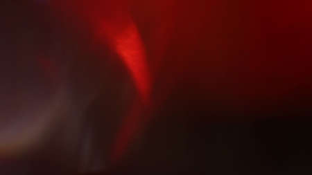 Real Lens Flare Shot in Studio over Black
