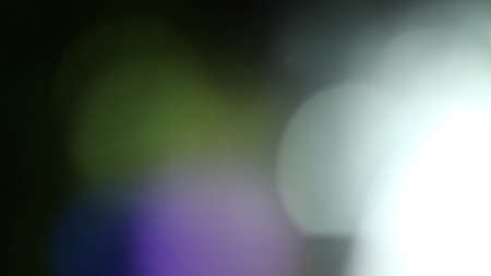 Real Lens Flare Shot in Studio over Blackの写真素材