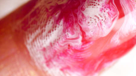 Macro skin, according to the folds of whichの写真素材