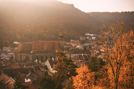 The Black Church on an autumn morning, seen from the White Tower