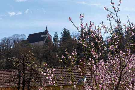 Biserica din Deal, translated as Church on the Hill, one of the symbols of the town of Sighisoara...