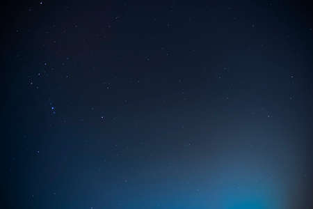 Dark sky full of stars - Classic blue, color of the year 2020の写真素材