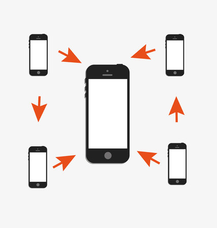 SMARTPHONESのイラスト素材