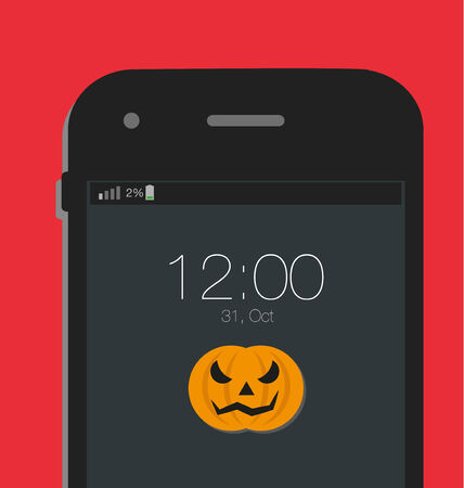 halloween appsのイラスト素材
