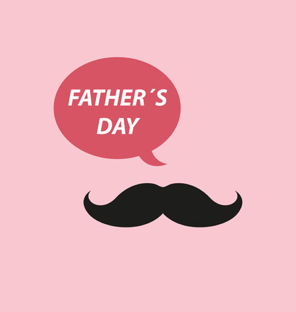 Fathers day mustacheのイラスト素材