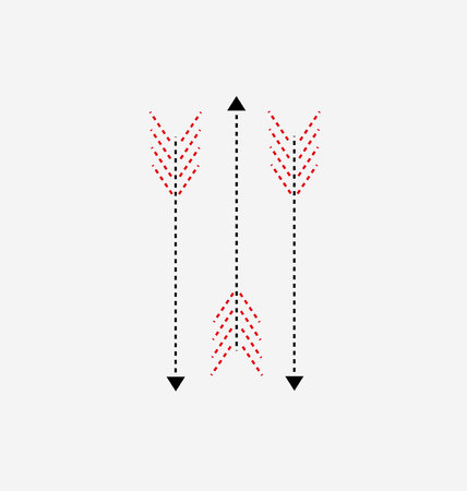 arrowsのイラスト素材