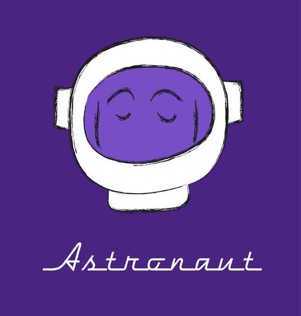 astronaut iconのイラスト素材