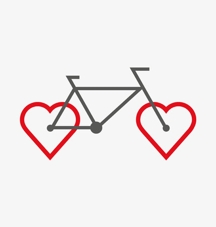 bikeのイラスト素材