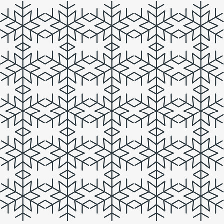 Snow icon patternのイラスト素材