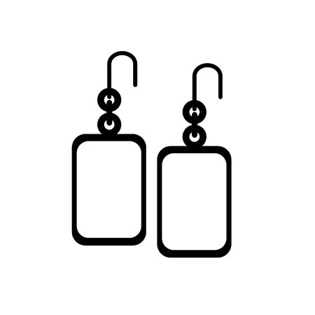 Earrings iconのイラスト素材