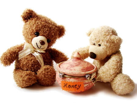          	teddy-bears & honey                       の写真素材
