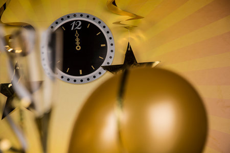 New Year's Eve, champagne, new year.