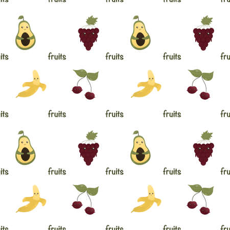 cute fruit pattern for kids