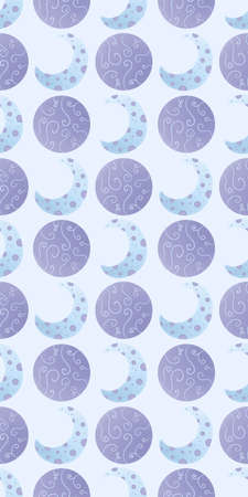 space pattern with multicolored planetsの写真素材