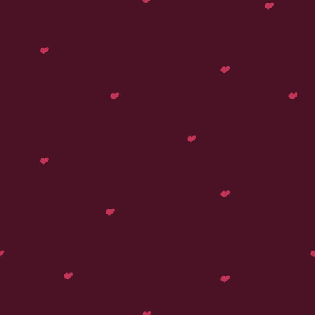 Vector hearts pattern background. Perfect for fabric, scrapbooking, wallpaper projects.のイラスト素材