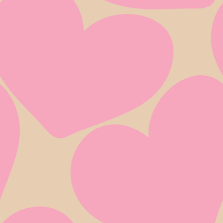 Vector hearts pattern background. Perfect for fabric, scrapbooking, wallpaper projects.のイラスト素材