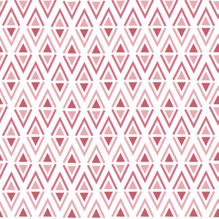 Vector geometric pattern background. Perfect for fabric, scrapbooking, wallpaper projectsのイラスト素材