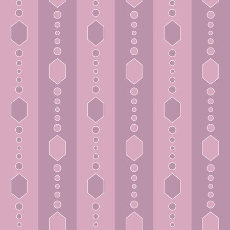Vector geometric pattern background. Perfect for fabric, scrapbooking, wallpaper projectsのイラスト素材