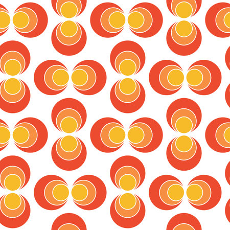 Vector geometric abstract seamless pattern background. Perfect for fabric, scrapbooking and wallpaper projects.のイラスト素材