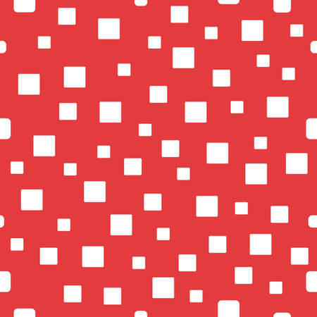 Vector white squares pattern background. Perfect for fabric, scrapbooking, wallpaper projectsのイラスト素材