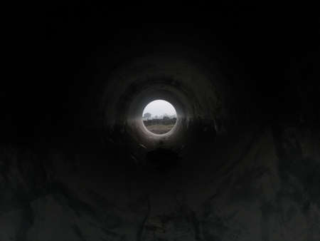 A black wallpaper shot of pipe like abstract