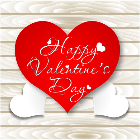 Happy Valentine's Day card.のイラスト素材