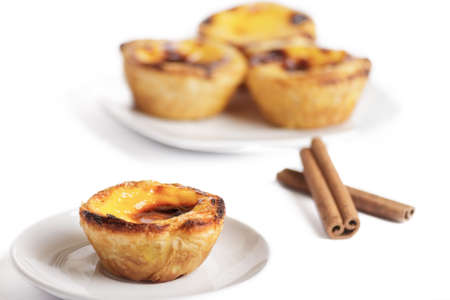 Pastry tarts and cinnamon