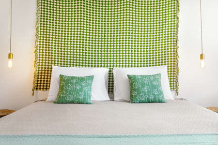 Bright and Fresh Bedroom Suiteの写真素材