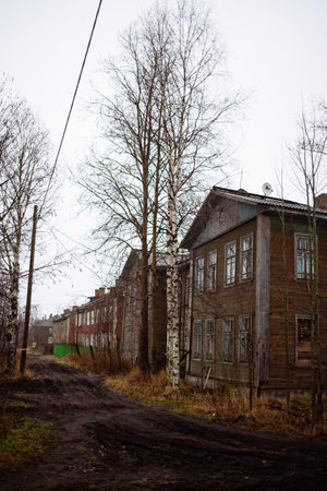 residential wooden houses