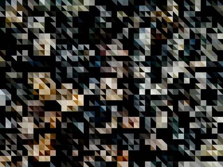 Vector Abstract Dark Geometric Background of Stones. Wallpaper of Natural Element in Mosaic Style. Vector illustration of Textured Fond. Nature backdrop. Ecology Concept of Stones for Graphic Designのイラスト素材