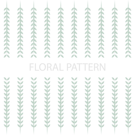 Vector Floral Pattern in Pastel Colors looks like Marshmallow. Cute Ditsy Print. Seamless Vector Texture. Elegant Template for Fashion Print. Creative Pattern in Doodle Style with Flowers and Leavesのイラスト素材