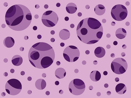Abstract geometric violet colour ellipse deep effect backgroundのイラスト素材