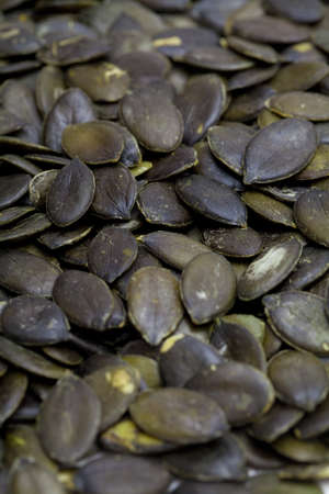 pumpkin seedsの写真素材