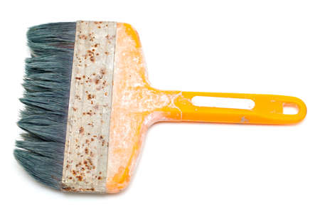 old painting brushes