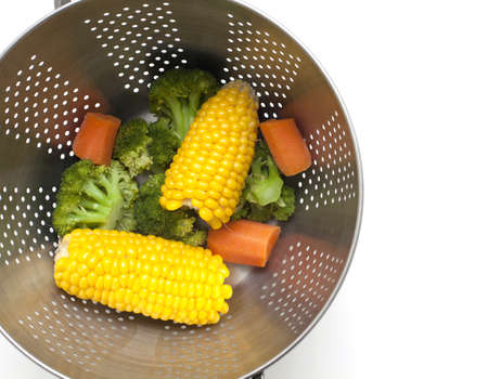 steamed vegetablesの写真素材