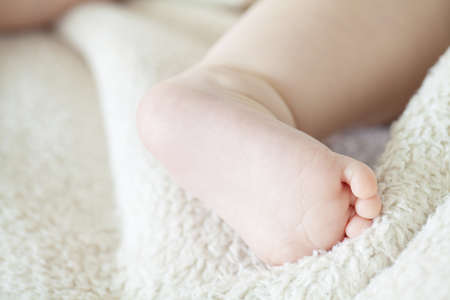 baby footの写真素材