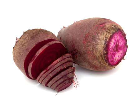 fresh beet root isolated on white backgorund