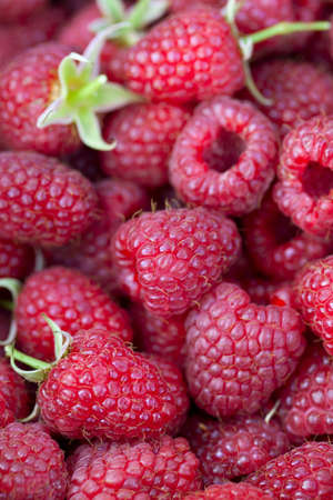 fresh raspberry background
