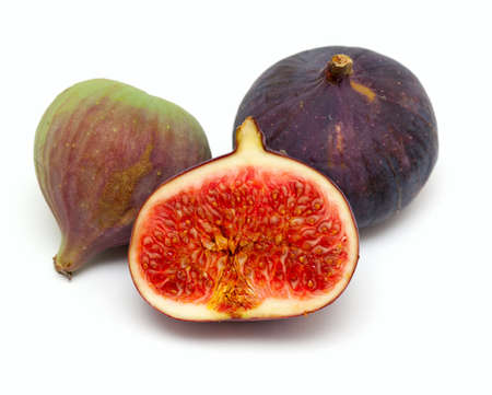 figs isolated on white background