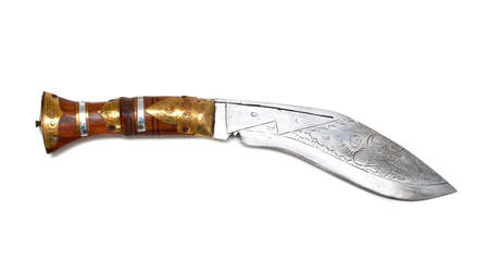 hunting knife isolated on white