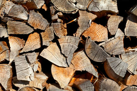 fire wood backgroundの写真素材