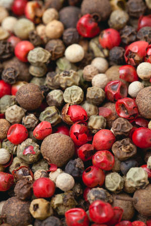 Peppercorn mix backgroundの写真素材