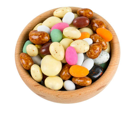 sugar and chocolate covered nuts