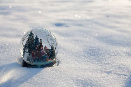 snow globeの写真素材
